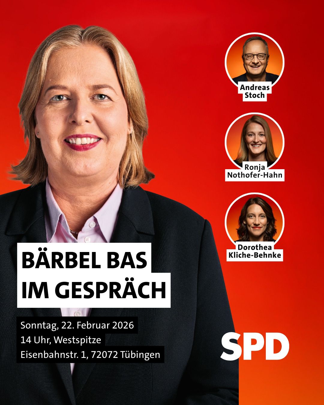 Bärbel Bas im Gespräch